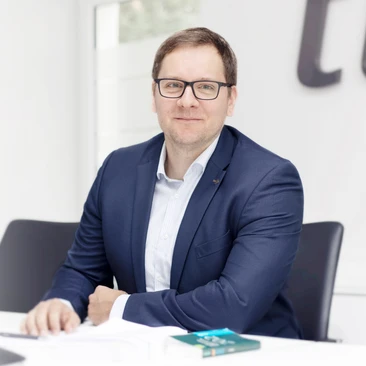 Bahne Thiesen posiert vor der Kamera
